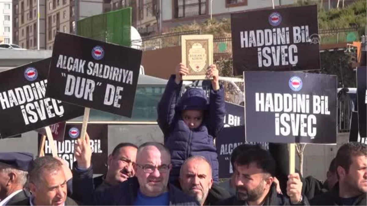 İsveç\'te Kur\'an-ı Kerim\'in yakılması Şırnak\'ta protesto edildi