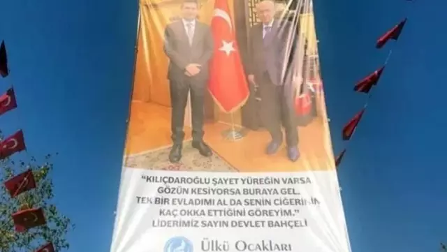 Kılıçdaroğlu'nun ziyareti öncesi kent merkezine asılan 'Yüreğin yetiyorsa' afişi kaldırıldı Kılıçdaroğlu'nun ziyareti öncesi kent merkezine asılan 'Yüreğin yetiyorsa' afişi kaldırıldı