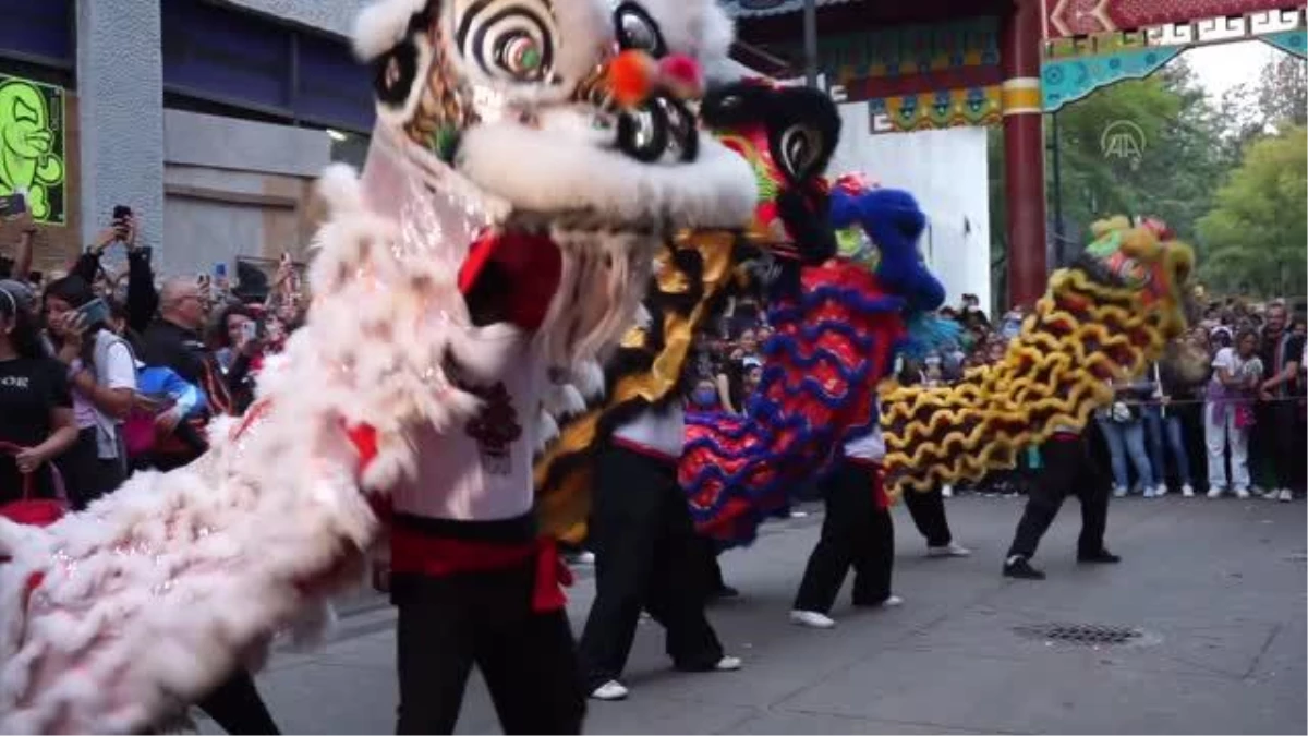Meksika\'da Çin Yeni Yılı kutlamaları