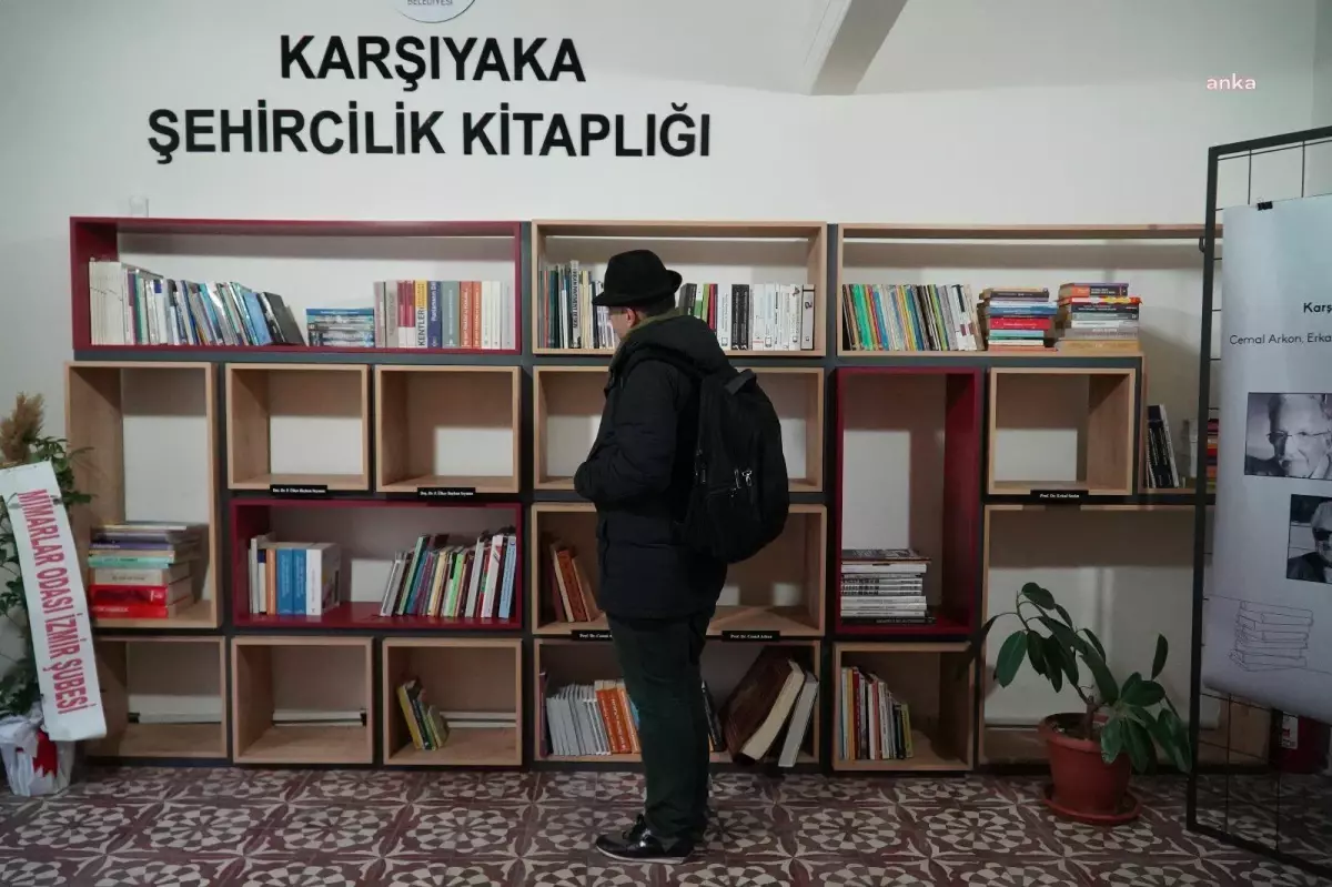 Karşıyaka\'da Bilim İnsanlarının Anısı Kitaplıkta Yaşayacak