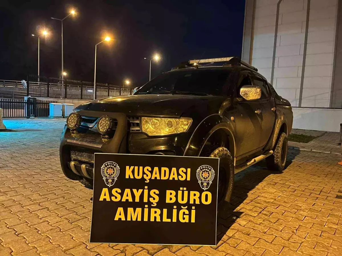 Kuşadası\'nda hırsızlar polise yakalandı