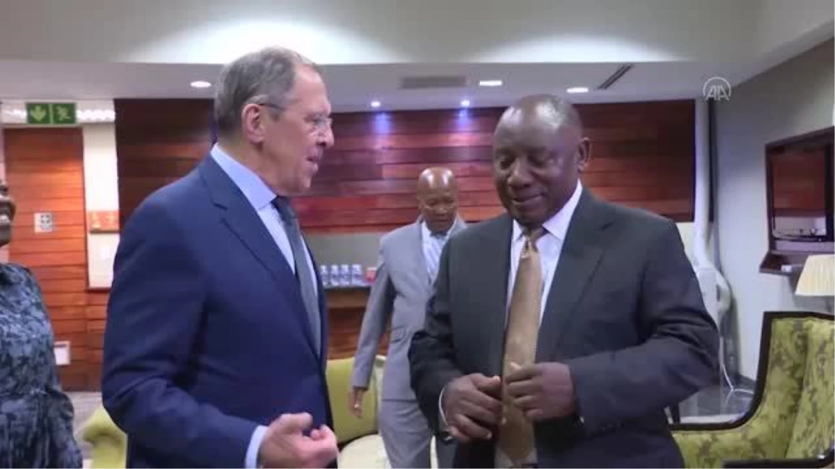 Rusya Dışişleri Bakanı Lavrov, Güney Afrika\'da