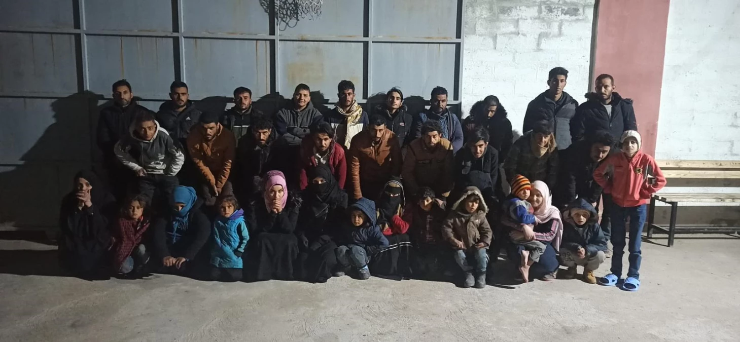 Şanlıurfa\'da 83 düzensiz göçmen yakalandı