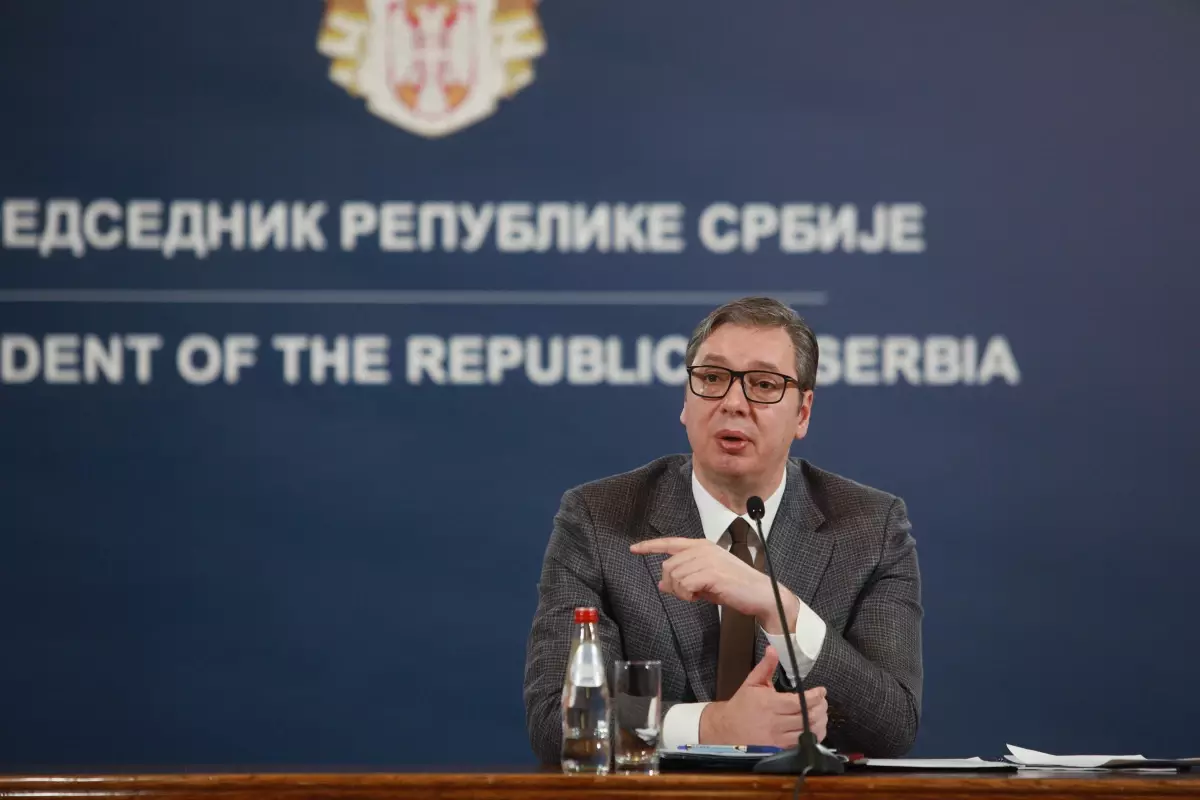 Sırp lider Vucic, Kosova meselesi için önerilen Fransız-Alman Planı'na ilişkin konuştu