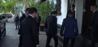 Ticaret Bakanı Muş Venezuela Kültür Bakanı Ernesto Villegas ile bir araya geldi