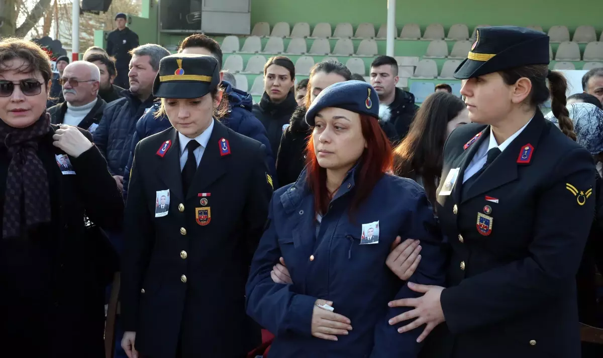 Tokat\'ta görevi başında kalp krizi sonucu ölen astsubay için tören yapıldı