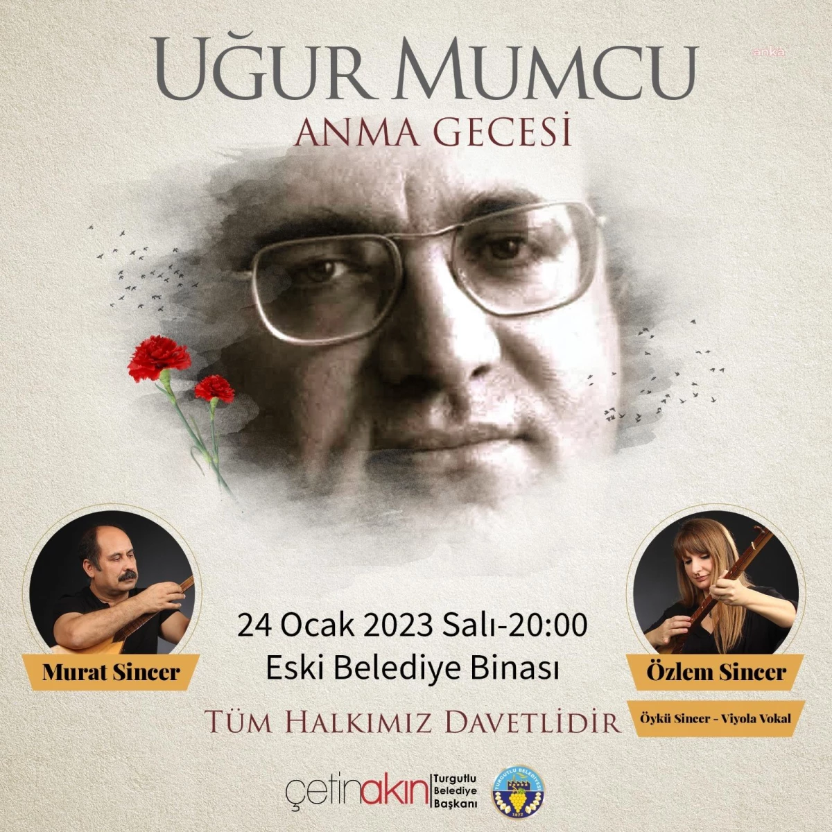 Uğur Mumcu, Turgutlu\'da Anılacak