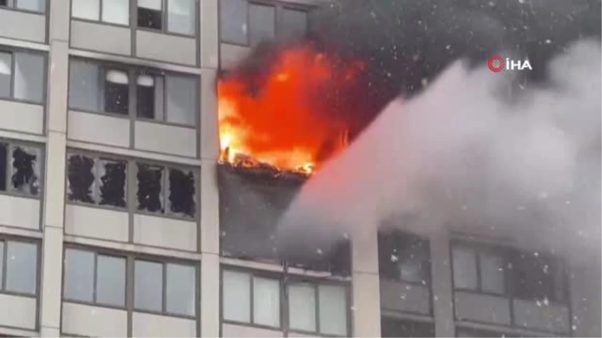 ABD\'de 25 katlı binada yangın: 1 ölü, 8 yaralı