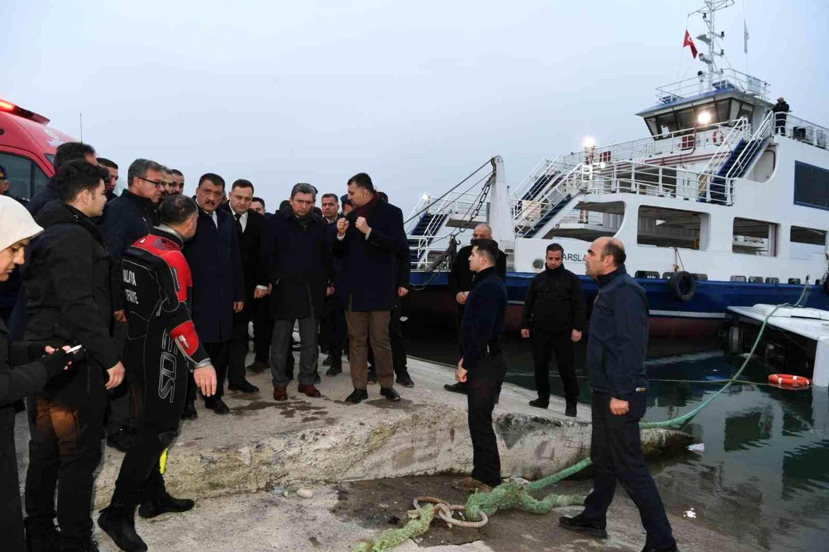 Baraja düşen yolcu otobüsünde arama çalışması tamamlandı