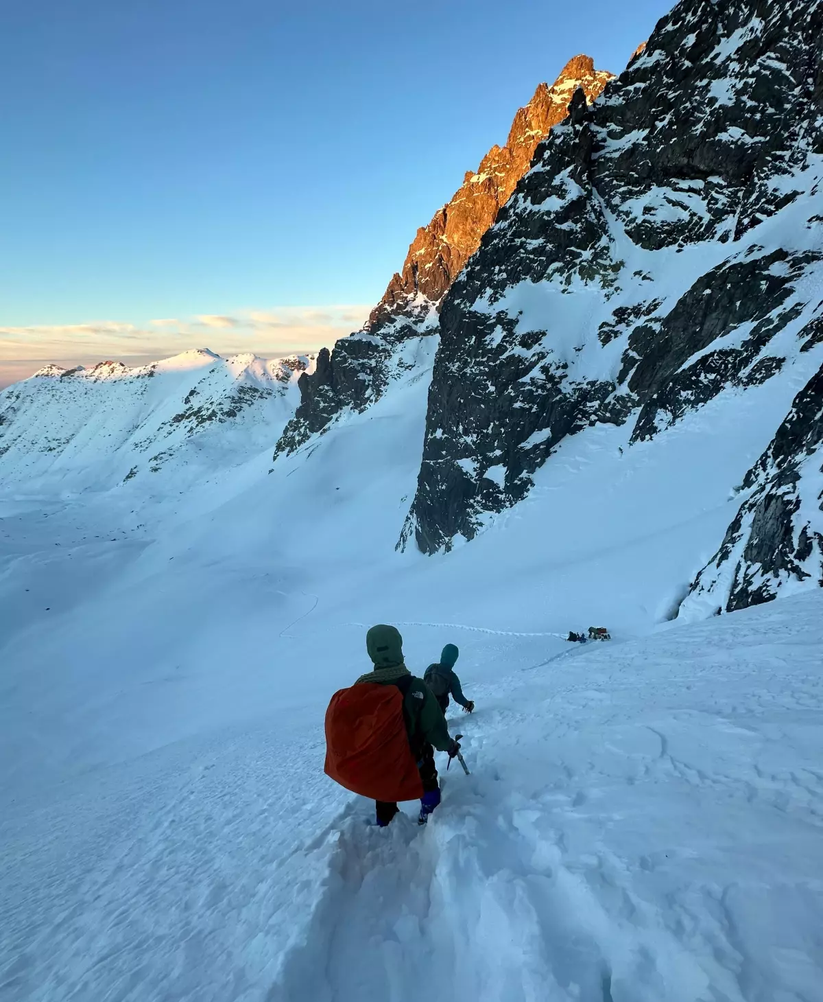 Dağcılar, Kaçkar Kış Zirve Tırmanışı gerçekleştirdi