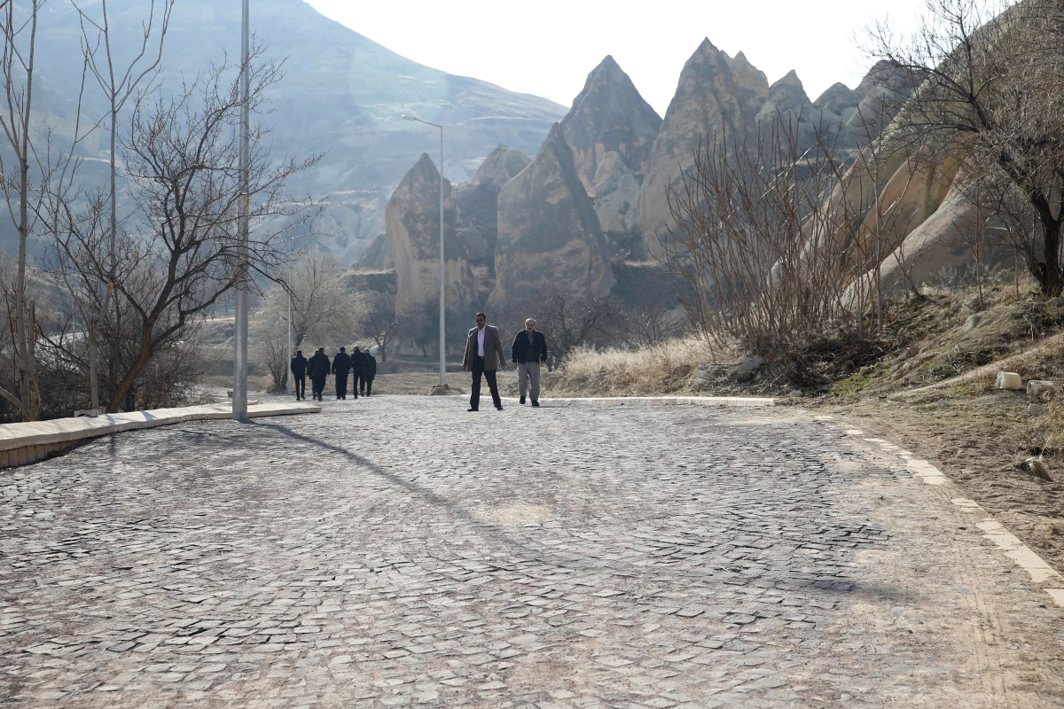 Kapadokya\'da turizme açılacak Manastır Vadisi\'ndeki çalışmalar sürüyor
