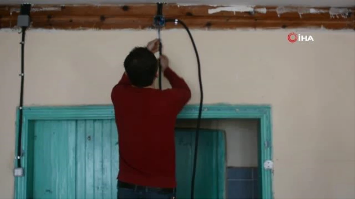 Köylerdeki yangınlarla gündeme gelen Kastamonu\'da elektrik tesisatları yenileniyor