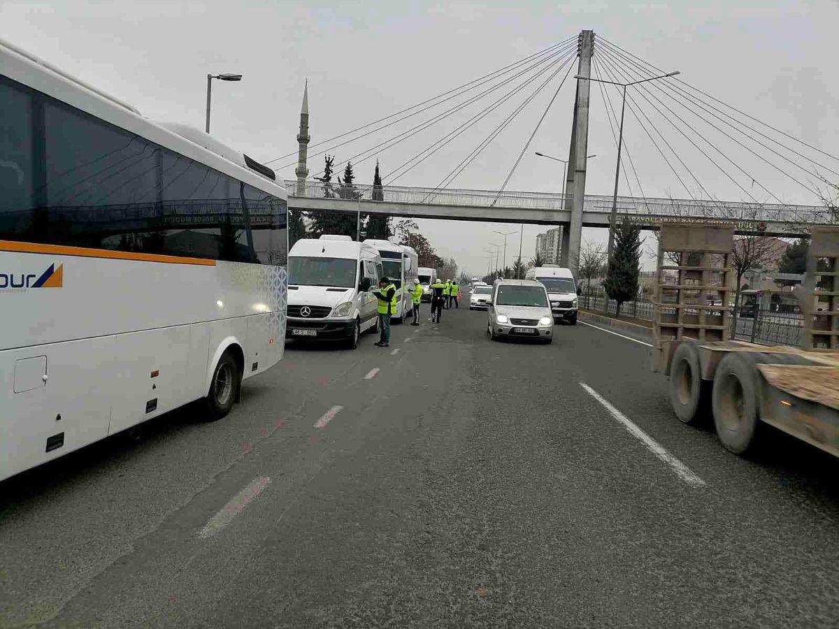 Malatya\'da servis araçları denetlendi