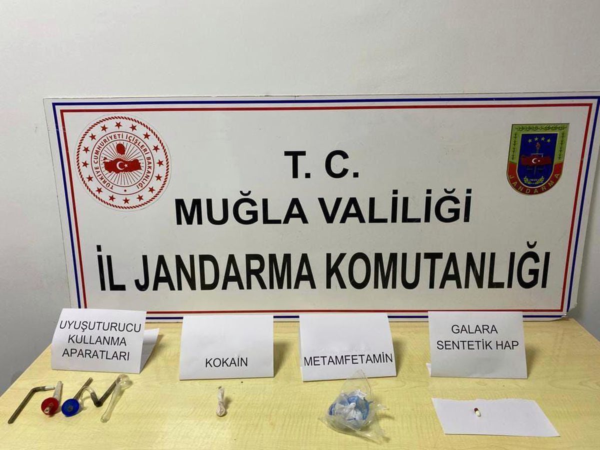 Muğla\'da uyuşturucu operasyonunda 2 şüpheli yakalandı