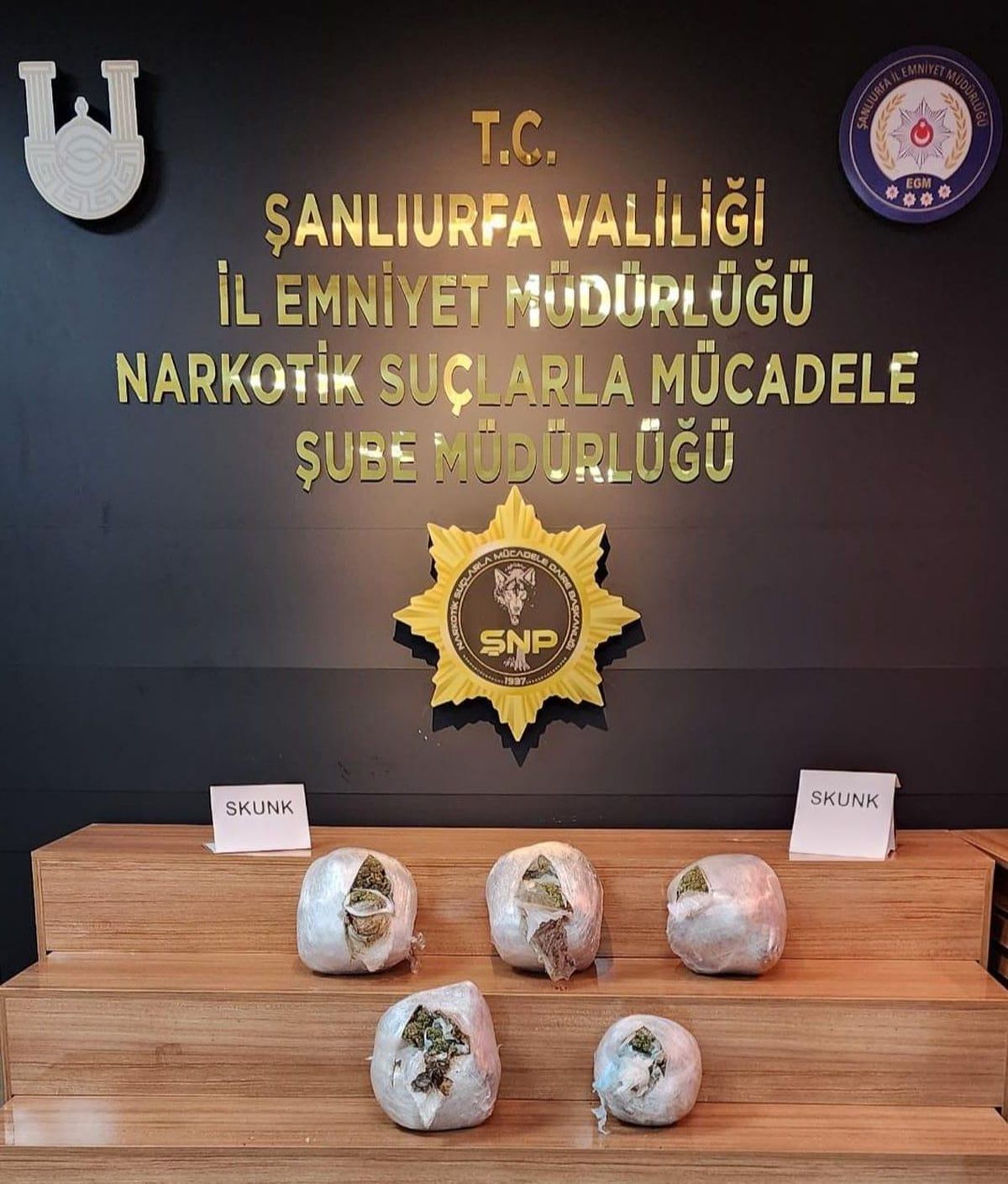 Şanlıurfa\'da 9 kilo 900 gram uyuşturucu yakalandı