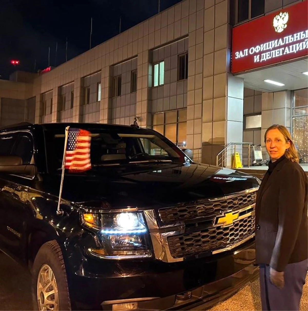ABD\'nin yeni Moskova Büyükelçisi Lynne Tracy, Moskova\'ya ulaştı