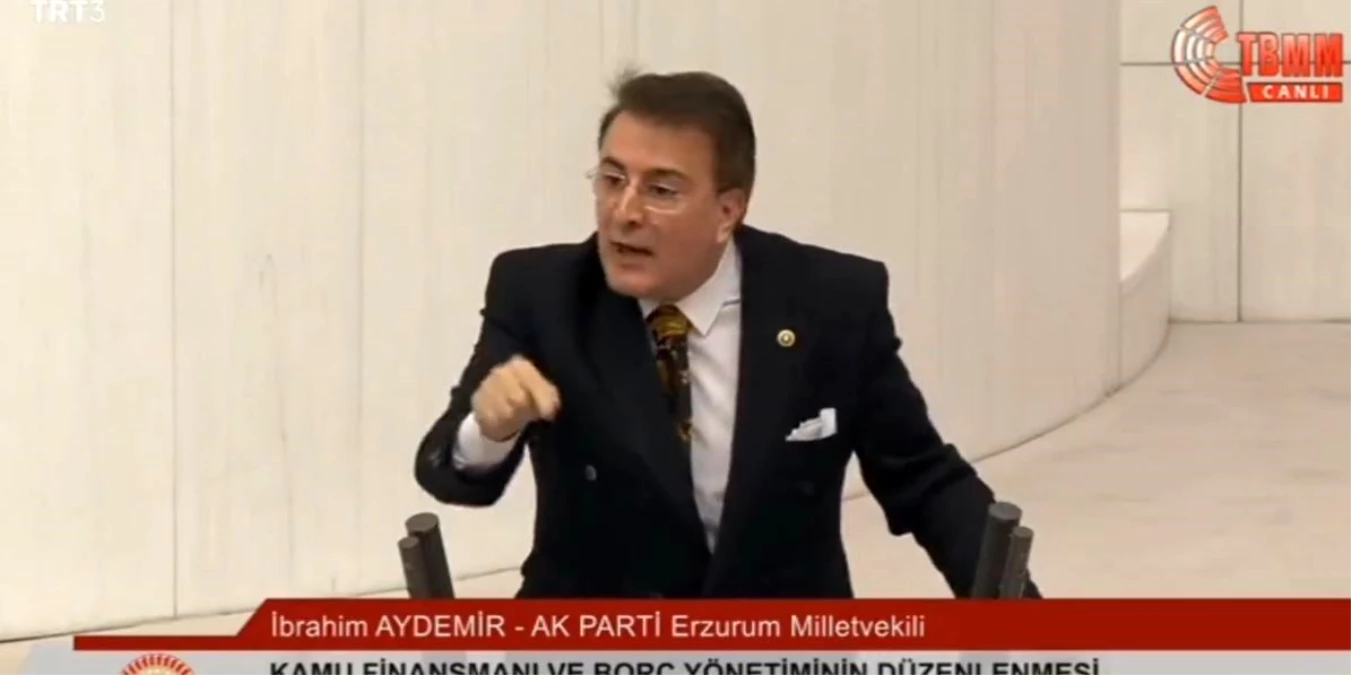 Aydemir TBMM Genel Kurulu\'na seslendi