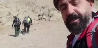 Dağcılar 2 bin 733 rakımlı Alikelle Dağı'na tırmandı