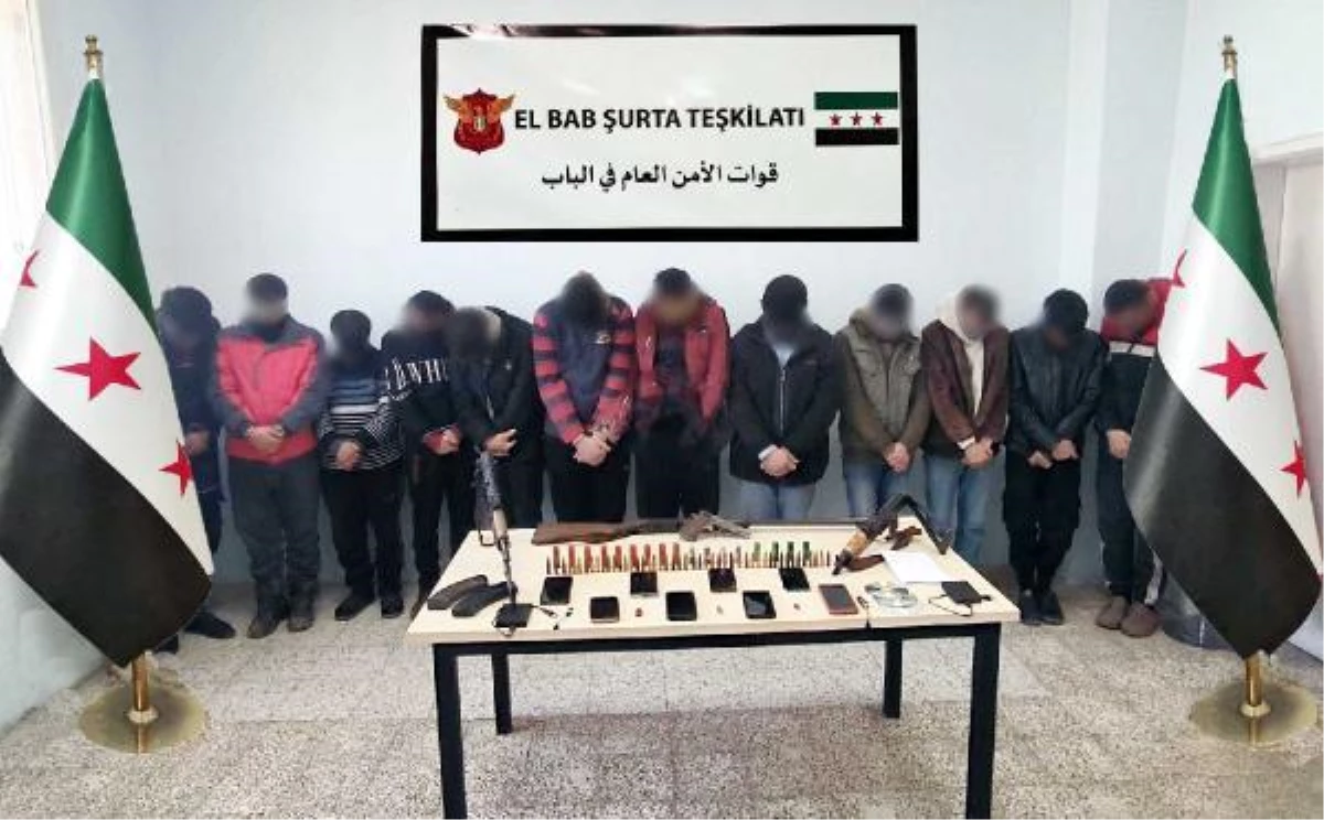 El Bab\'da terör örgütü DEAŞ\'a yönelik operasyonda 15 zanlı tutuklandı