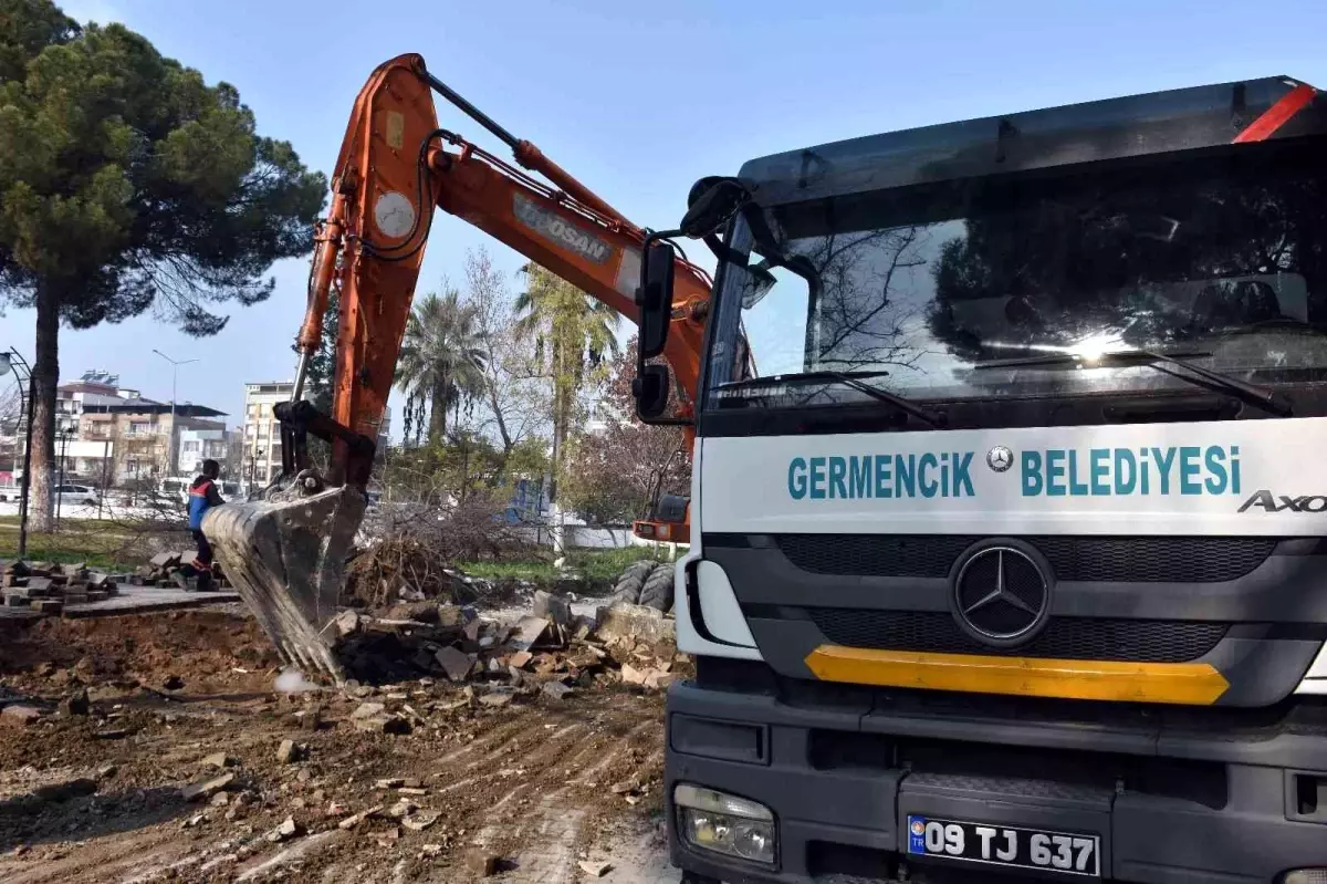 Germencik Şehit Cafer Sokak\'ın çehresi değişiyor