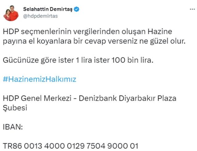 HDP, 2023 seçimleri için bağış kampanyası başlattı