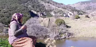 Heyelanın vurduğu köy mezarlığı sular altında kaldı