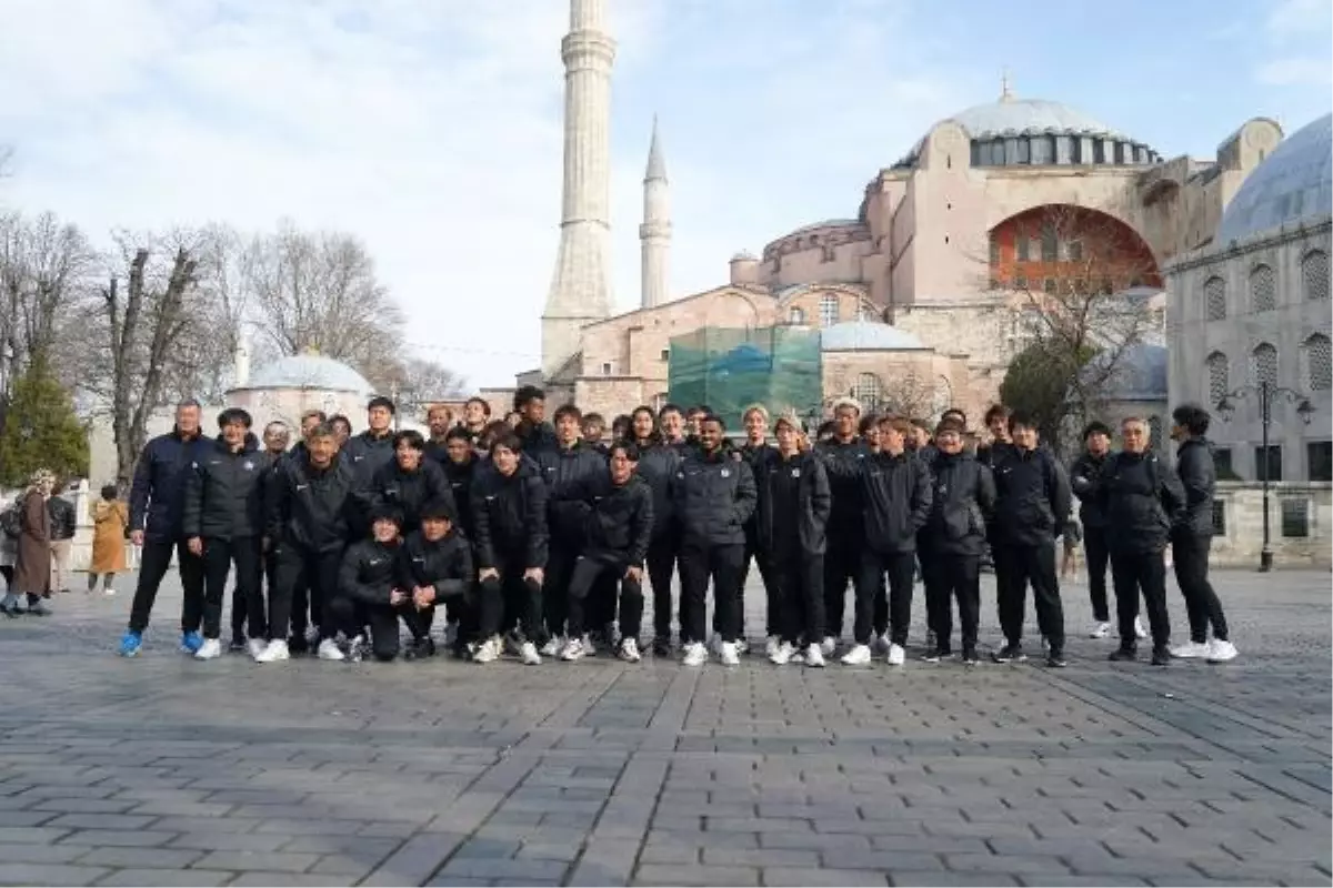 Japon takımı Sanfrecce Hiroshima, İstanbul turunda HABERİNİN FOTOĞRAFLARI