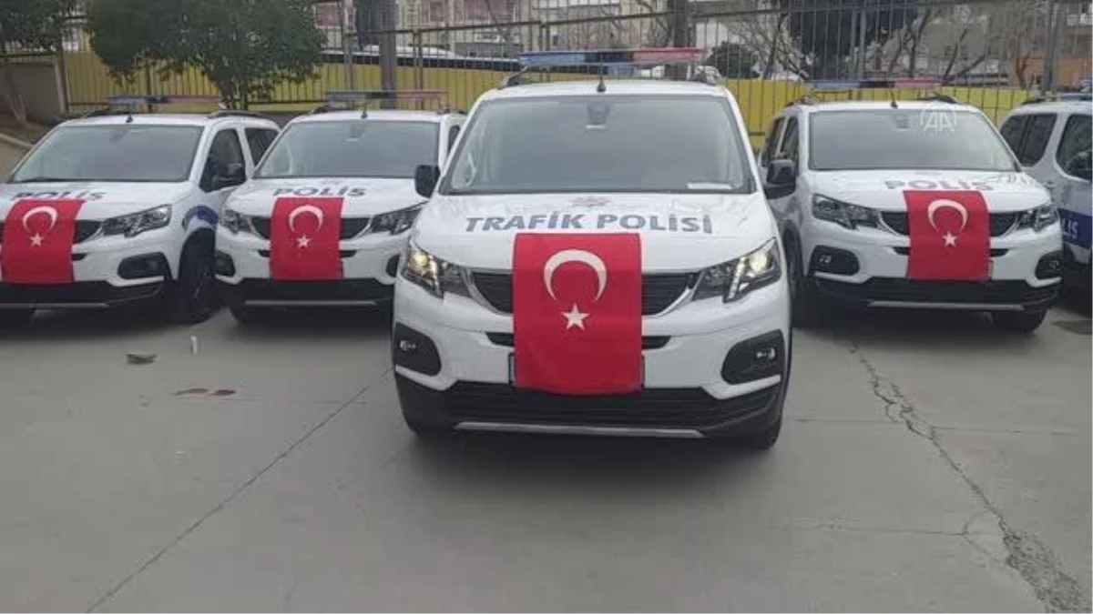 Kartal Emniyet Müdürlüğü bünyesine 17 araç hizmete alındı