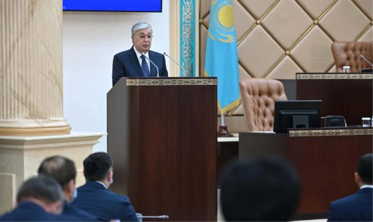 Kazakistan Cumhurbaşkanı Tokayev\'den "siyasi reforma devam" açıklaması Açıklaması
