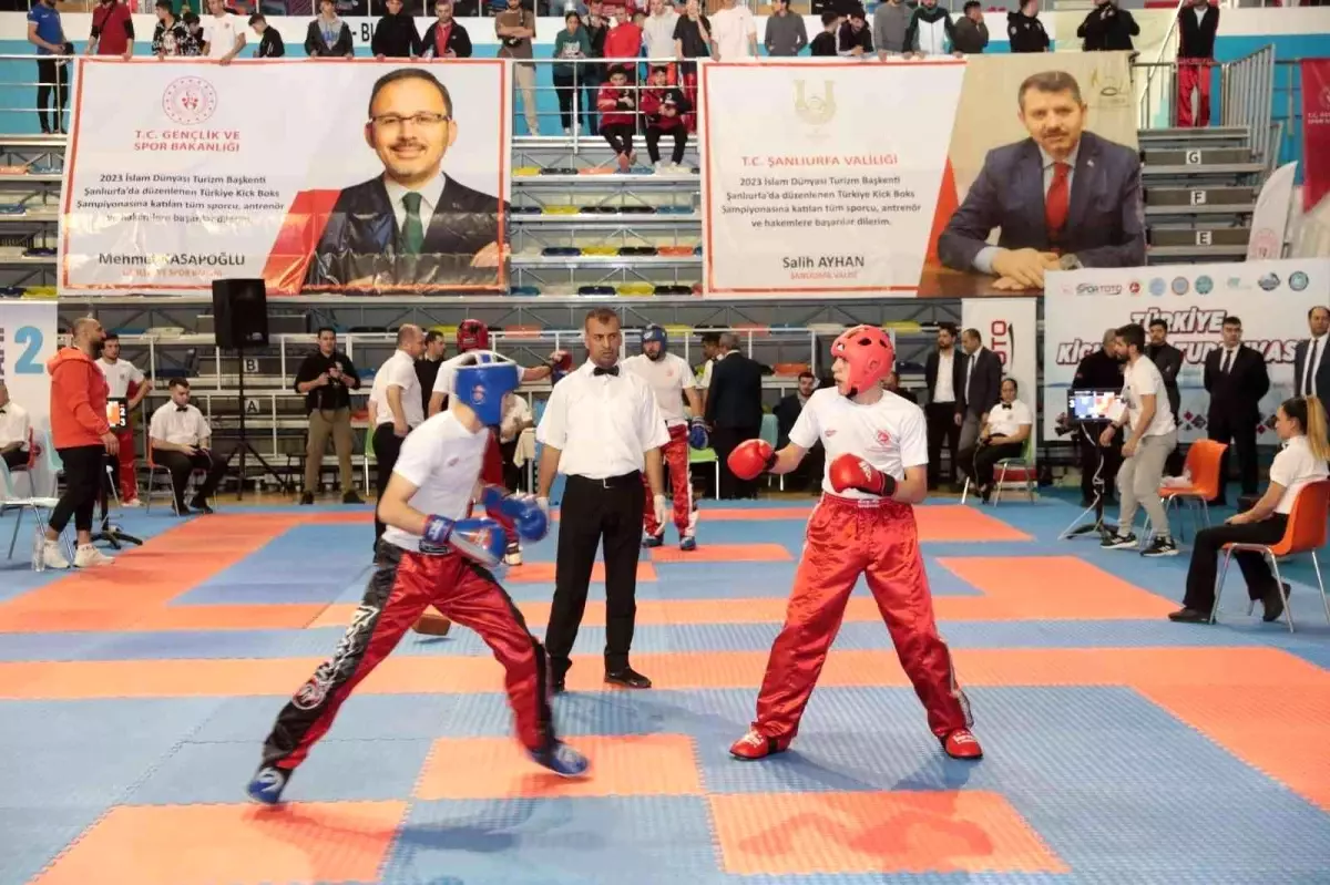 Kick Boks heyecanı Şanlıurfa\'da sürüyor