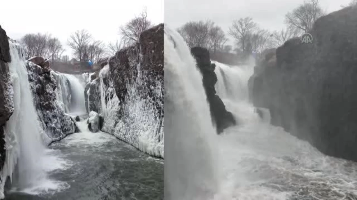 NEW JERSEY - Paterson Büyük Şelalesi - Bir yıl önce, bir yıl sonra