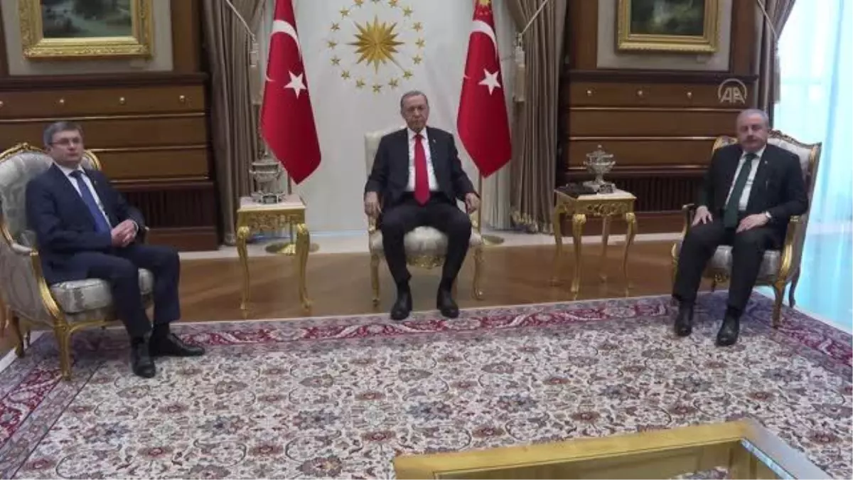 Turkish president Erdogan receives Moldovan Parliament Speaker in Ankara