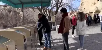 Yarıyıl tatilinde ailelerin gözdesi Kapadokya oldu