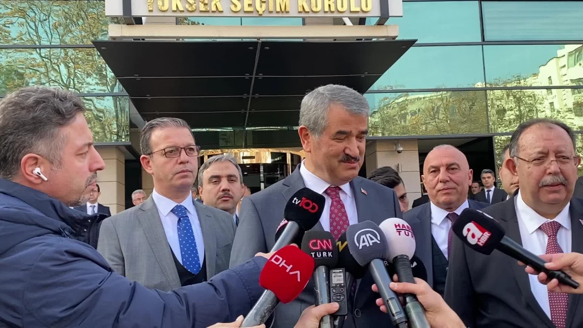 Ysk\'nın Yeni Başkanı Ahmet Yener Oldu