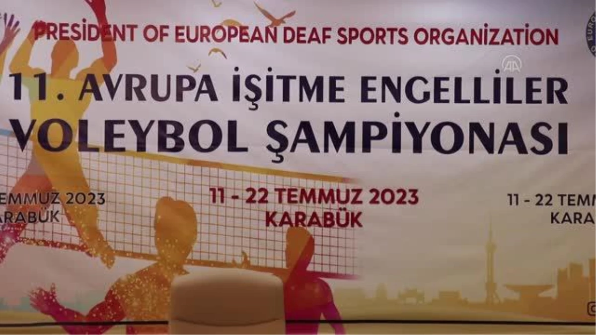 11. Avrupa İşitme Engelliler Voleybol Şampiyonası\'na ev sahipliği yapacak