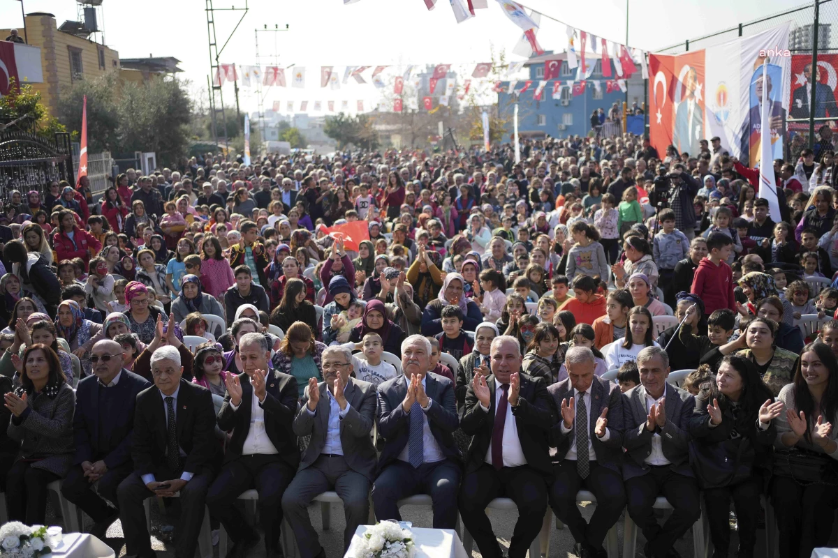Adana Büyükşehir, Sarıçam\'da Yıldırım Beyazıt Parkı\'nı Hizmete Açtı