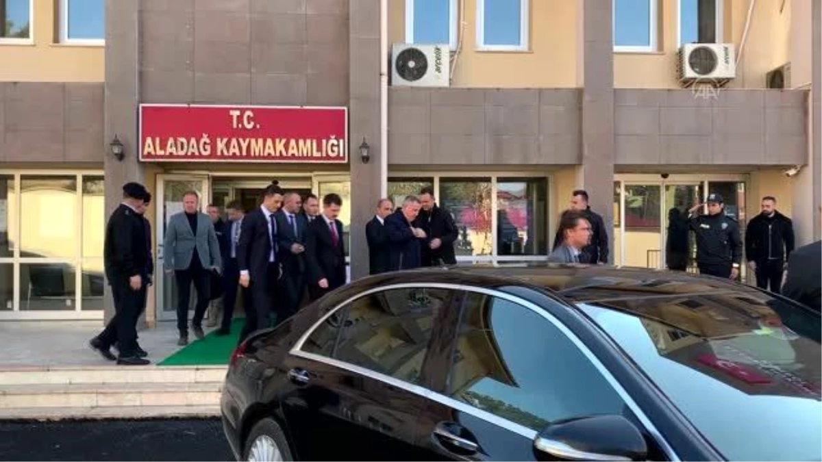 Adana Valisi Elban, Aladağda ziyaretlerde bulundu