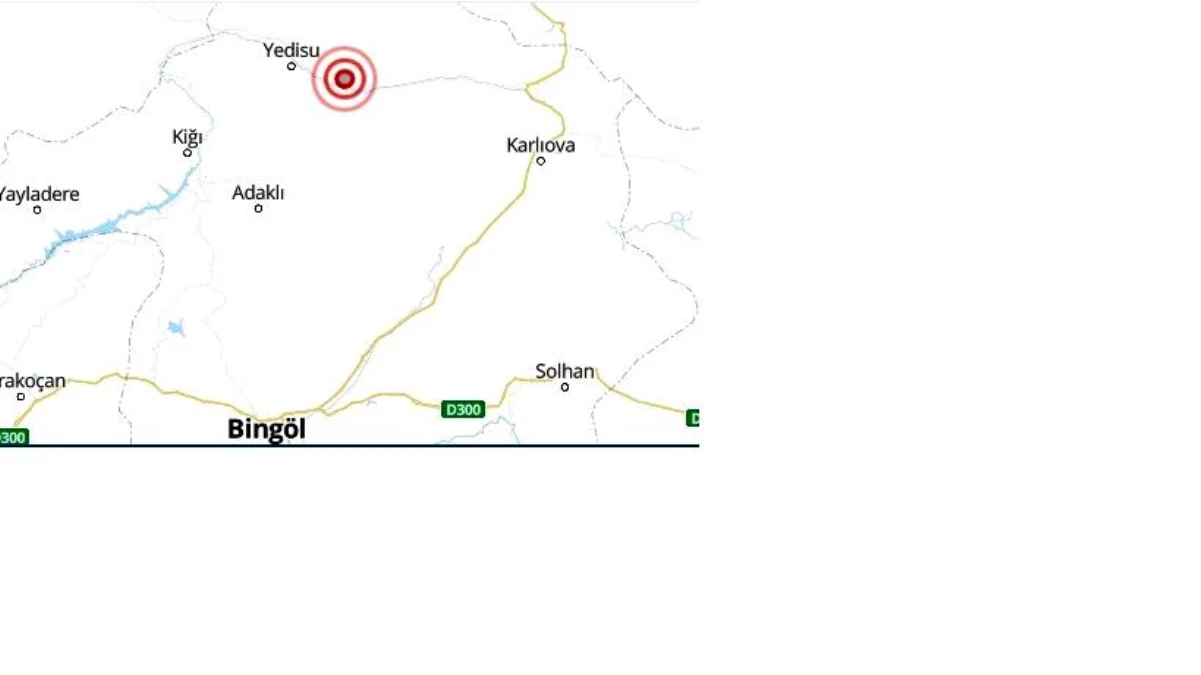 Bingöl\'de 3.1 büyüklüğünde deprem