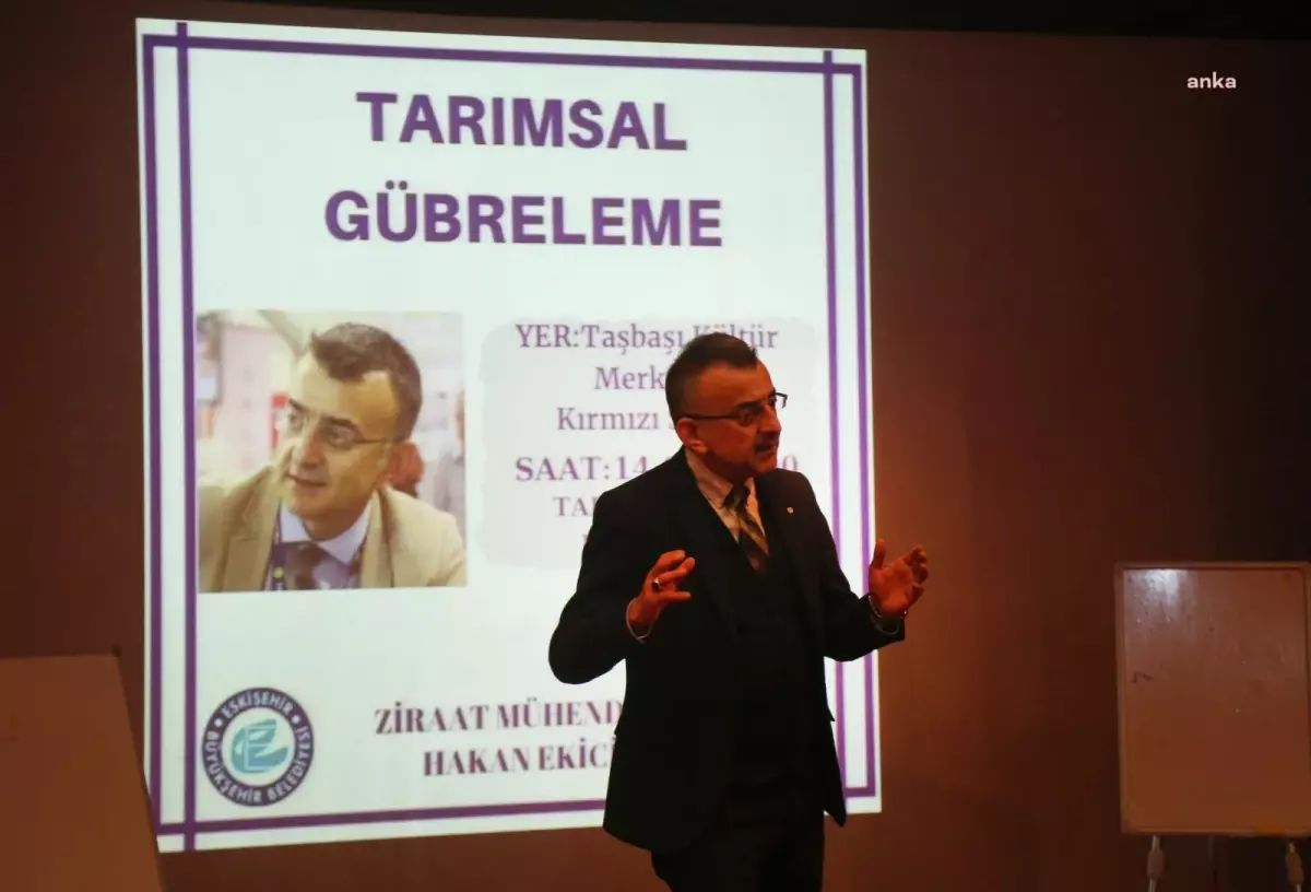 Ebb ve TMMOB İş Birliğiyle Çiftçilere \'Tarımsal Gübreleme\' Eğitimi Verildi