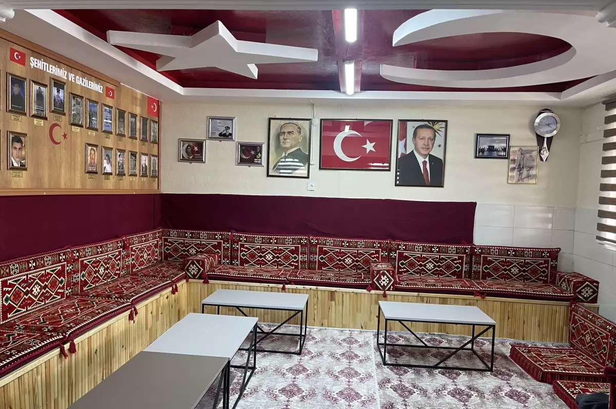 Erzurum\'da onarılan atıl bina şehit yakınları ve gaziler için "kültür evi" oldu