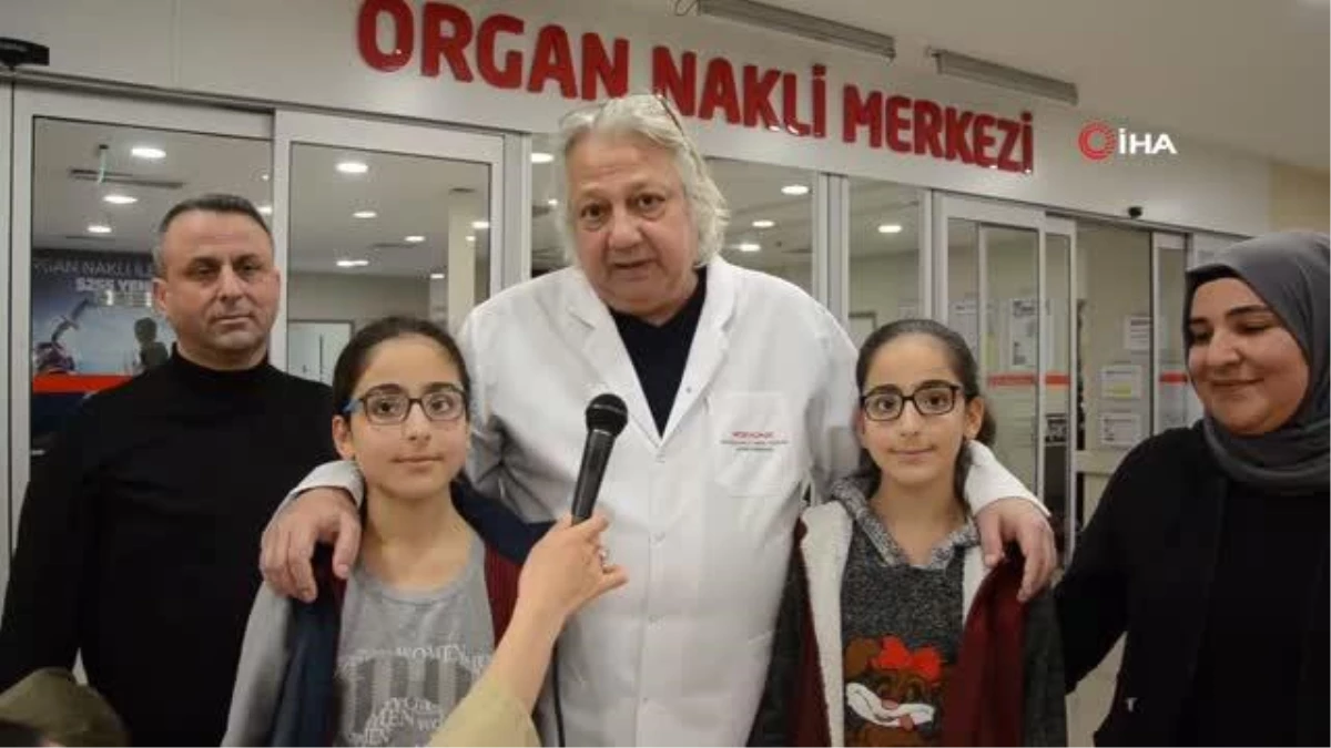 İkizlere birer gün arayla böbrek nakli