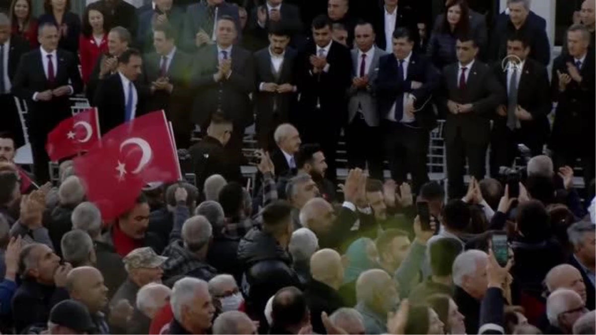 CHP Genel Başkanı Kılıçdaroğlu, Mersin\'de