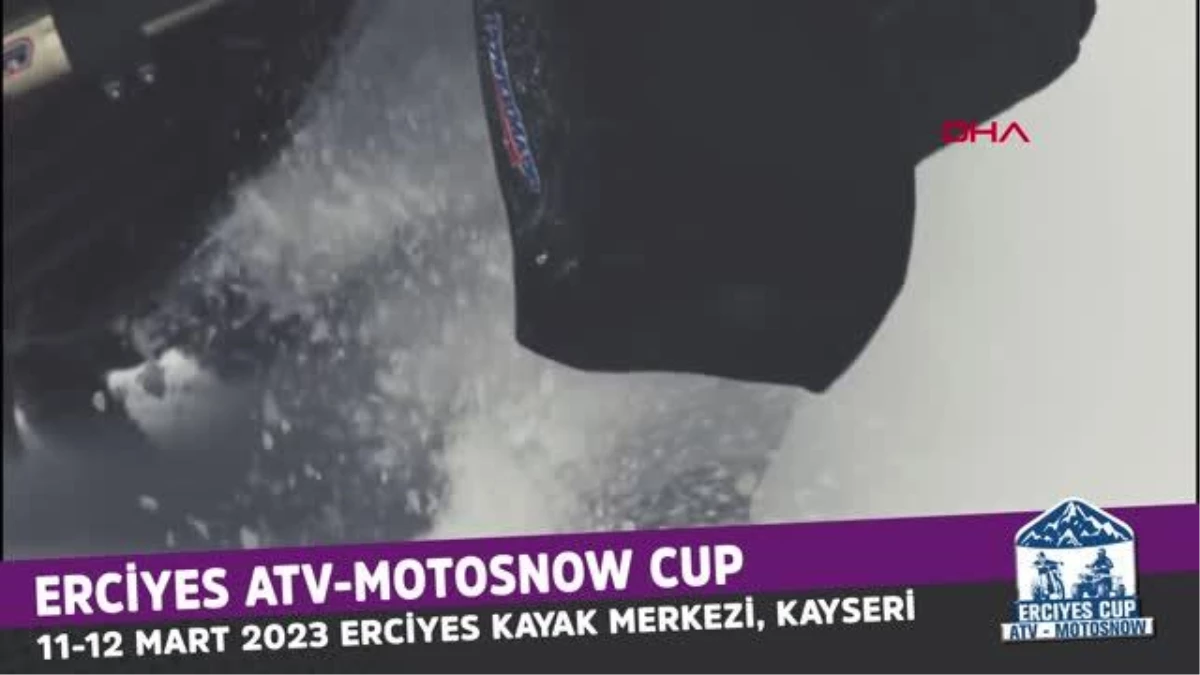 SPOR Erciyes\'te gerçekleşecek Dünya Kar Motosikleti Şampiyonası için geri sayım başladı
