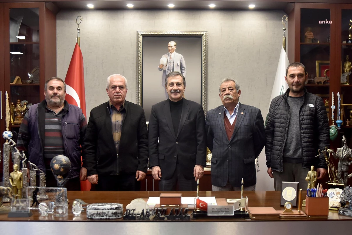 Tepebaşı Belediye Başkanı Ataç, Eskişehir Taksiciler Derneği\'ni Ağırladı