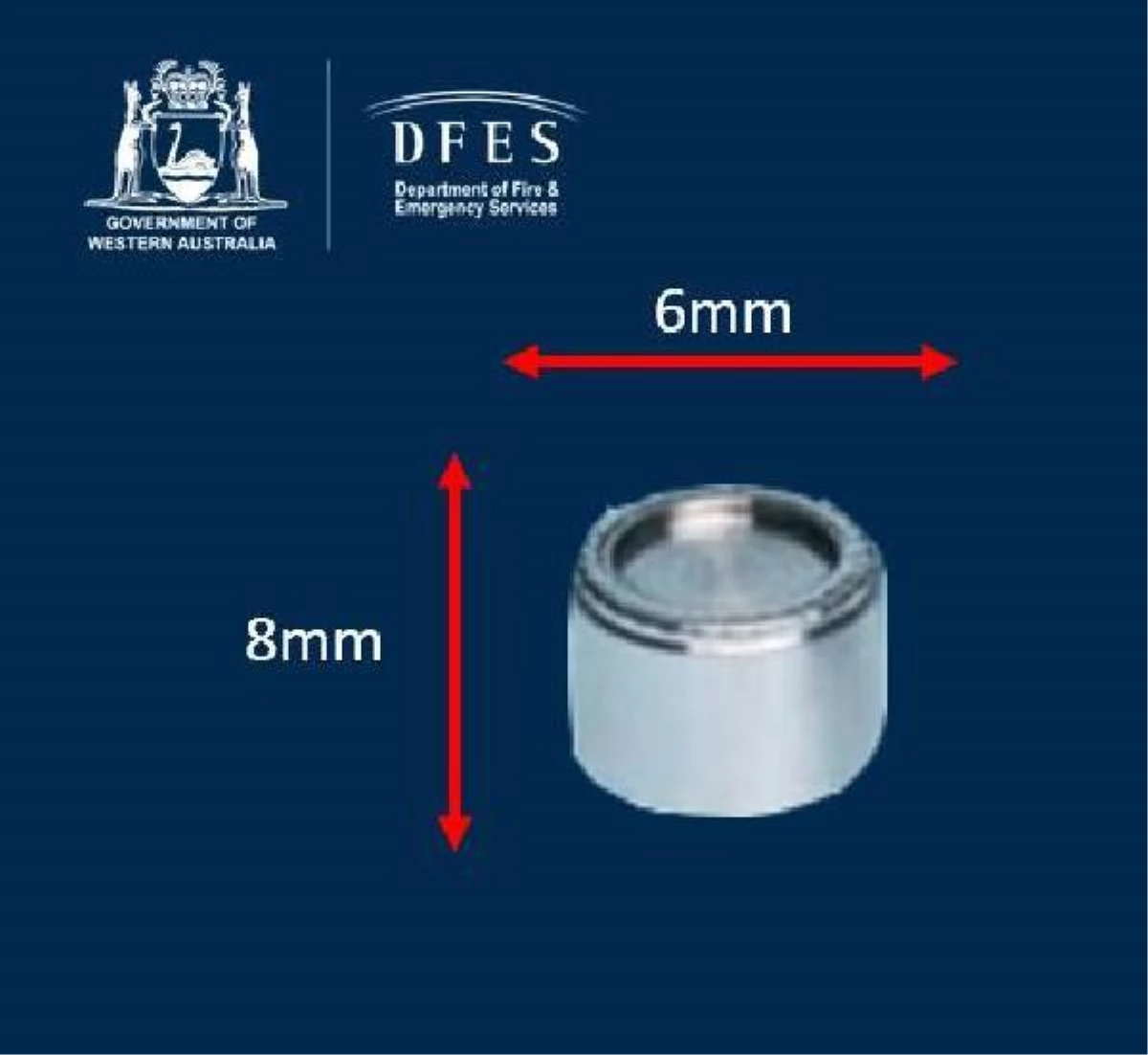 Avustralya\'da radyoaktif madde içeren 8 milimetrelik kapsül aranıyor
