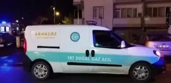 Gaz sızıntısından zehirlenen yaşlı kadın hastaneye kaldırıldı