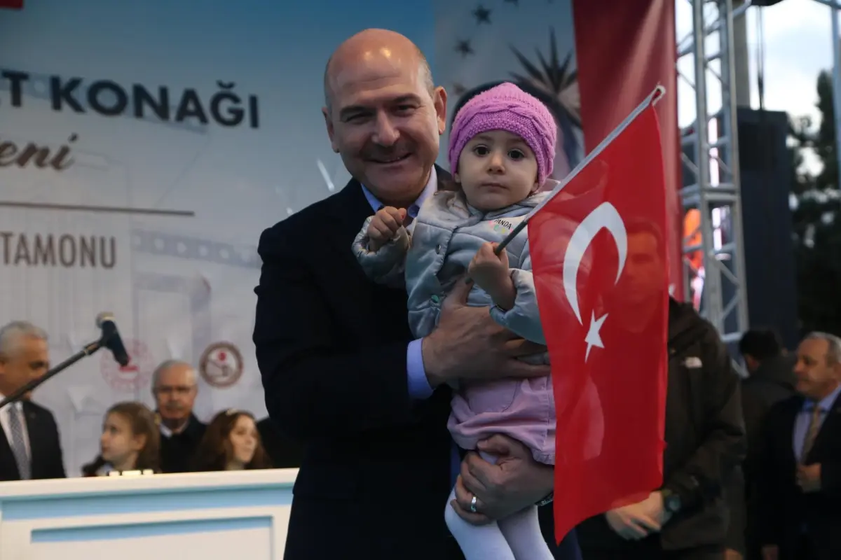 İçişleri Bakanı Soylu, Tosya Hükümet Konağı\'nın açılışında konuştu Açıklaması