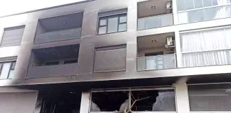 Karavan imalathanesinde yangın