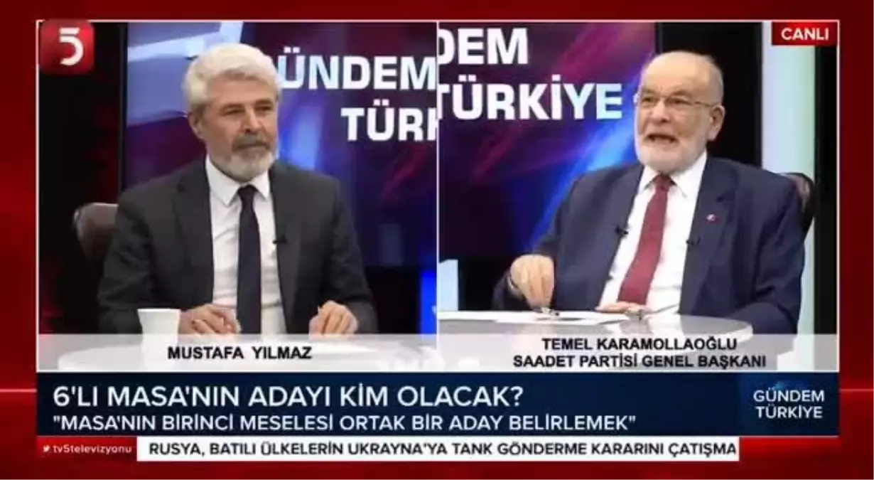 Karamollaoğlu, Altılı Masa\'nın Cumhurbaşkanı Adayına İlişkin Konuştu: "Şubat Ayı İçinde Bu Konu Mutlaka Netleşecek"