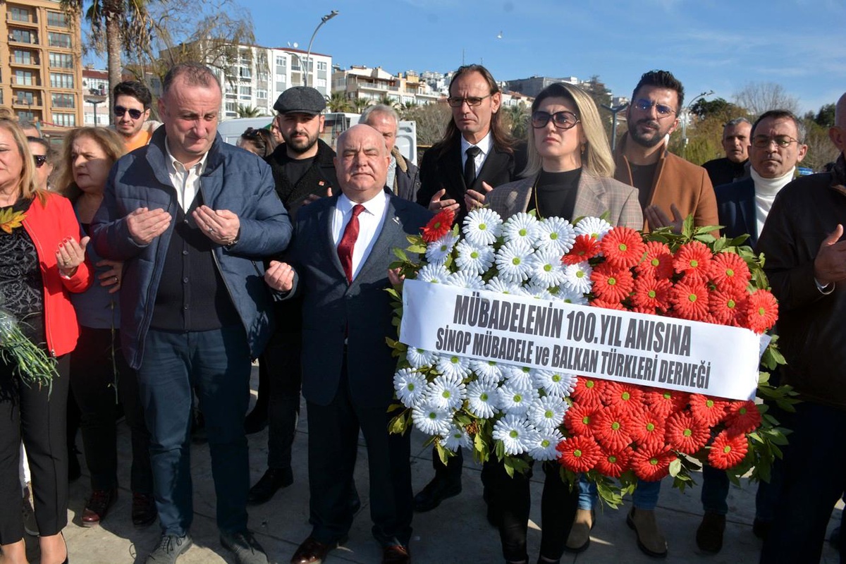 Sinop\'ta mübadelenin 100. yıl dönümü
